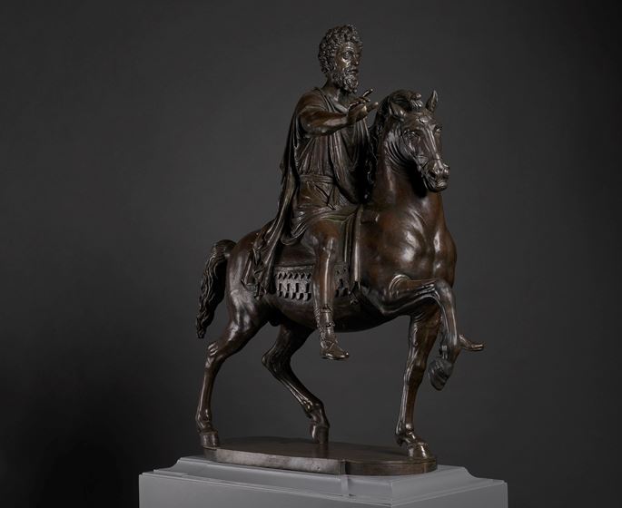 Orazio Albrizzi - Equestrian group of Marcus Aurelius | MasterArt